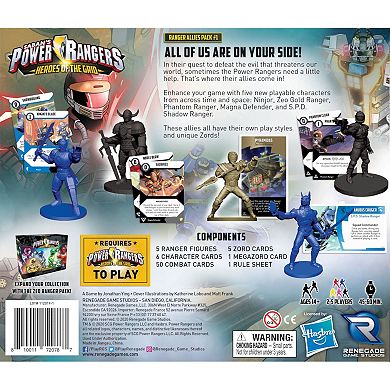 Renegade Game Studio Power Rangers: Heroes of The Grid: Allies Pack #1