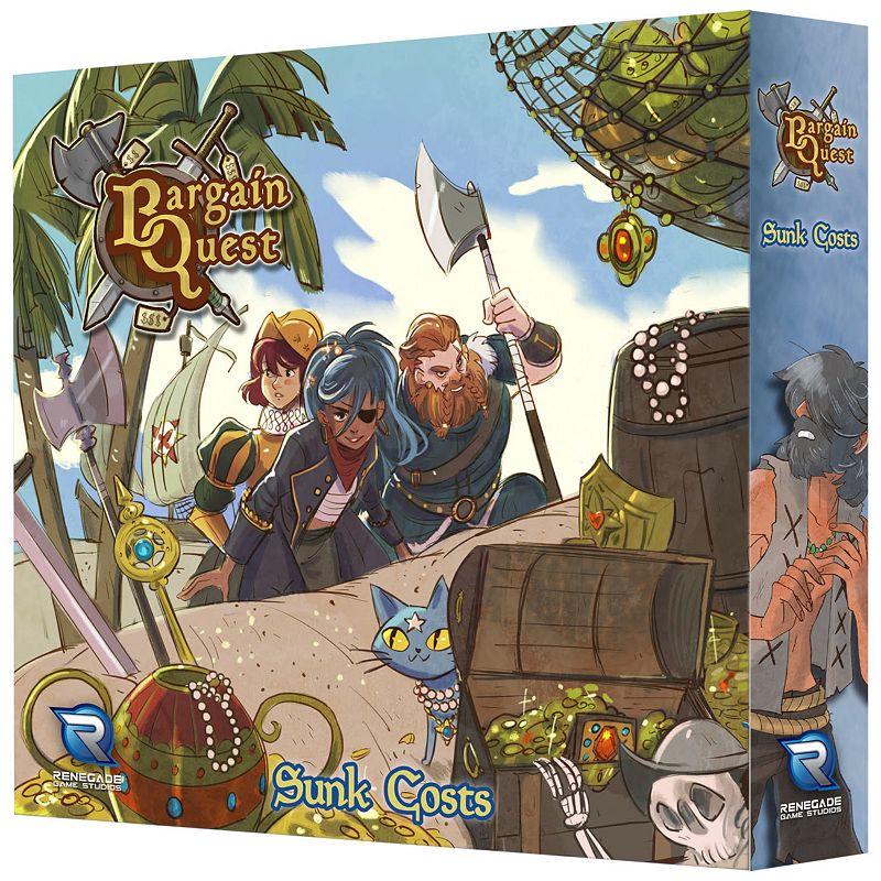 Renegade Games Bargain Quest Sunk Costs Expansion, Multi