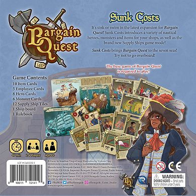 Renegade Games Bargain Quest Sunk Costs Expansion