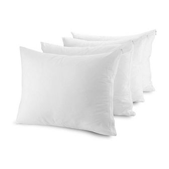 The Grand Poly-cotton Zippered Pillow Protector 4 Pack