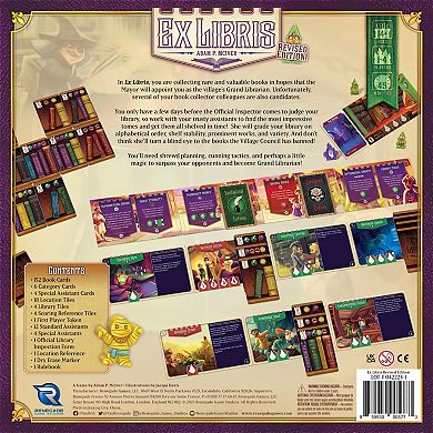 Renegade Game Studio Studios: Ex Libris Second Edition Family Strategy Board Game