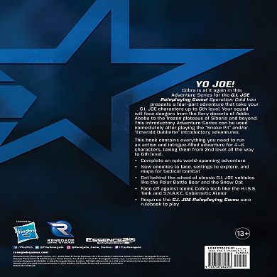 Renegade Game Studio G.I. JOE Roleplaying Game: Operation Cold Iron Adventure Book