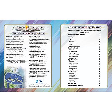 Renegade Game Studio Power Rangers Roleplaying Game: Adventures in Angel Grove - Adventure Book