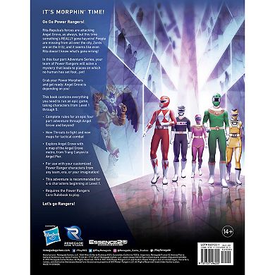Renegade Game Studio Power Rangers Roleplaying Game: Adventures in Angel Grove - Adventure Book