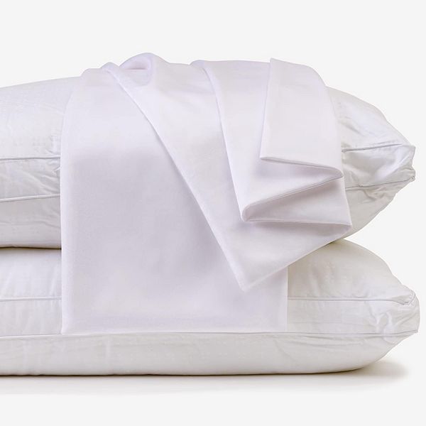 Micropuff Breathable Hypoallergenic Microfiber Pillow Cases (4 Pack)