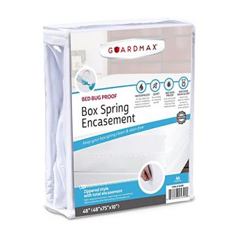 Gurdmax Waterproof Zippered Box Spring Cover