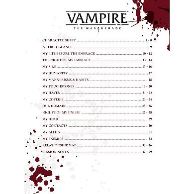 Renegade Game Studio Vampire: The Masquerade 5th Edition Roleplaying Game