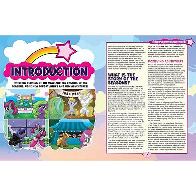 Renegade Game Studio My Little Pony RPG Story Of The Seasons Expansion Hardcover Book