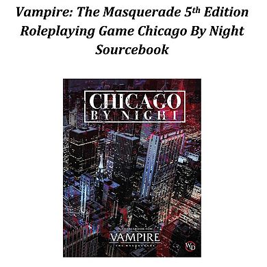 Renegade Game Studio Vampire: The Masquerade 5th Edition Roleplaying Game Chicago By Night Sourcebook