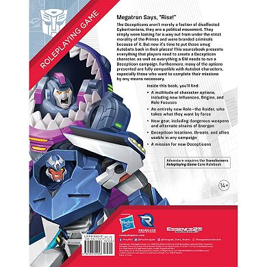 Renegade Game Studio Transformers Roleplaying Game: Deception Directive Sourcebook