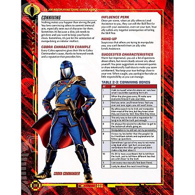Renegade Game Studio G.I. JOE Roleplaying Game Cobra Codex Hardcover RPG Sourcebook