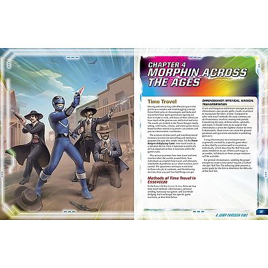 Renegade Games Power Rangers Roleplaying Game A Jump Through Time Sourcebook