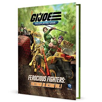 Renegade Game Studio G.I. JOE Roleplaying Game Ferocious Fighters: Factions in Action Vol. 1 Sourcebook