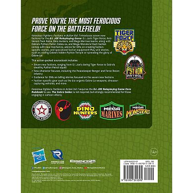 Renegade Game Studio G.I. JOE Roleplaying Game Ferocious Fighters: Factions in Action Vol. 1 Sourcebook