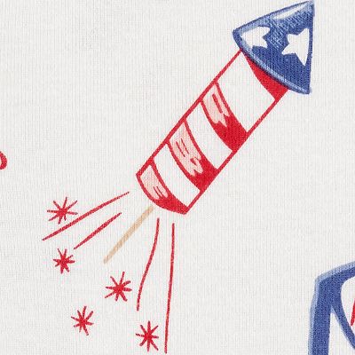 Baby & Toddler Carter's 2-pc. 4th Of July Snug-Fit Cotton Pajama Top & Pajama Shorts