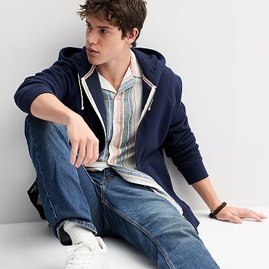 Men's Retrofit Textured Camp Shirt
