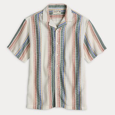 Men's Retrofit Textured Camp Shirt