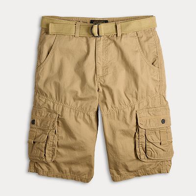 Men's Hollywood Belted Cargo Shorts