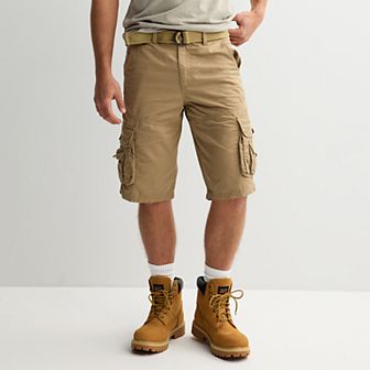 Men's Hollywood Belted Cargo Shorts