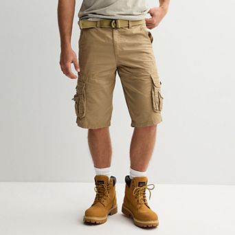 Men's Hollywood 13.5-Inch Belted Cargo Shorts