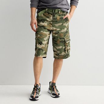 Men's Hollywood 13.5-Inch Belted Cargo Shorts