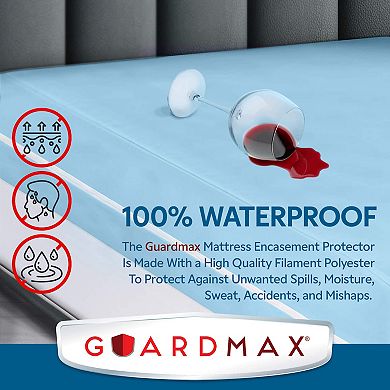 Guardmax Waterproof Zippered Mattress Encasement