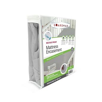 Guardmax Waterproof Zippered Mattress Encasement