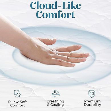 Micropuff Down Alternative Microfiber Mattress Pad