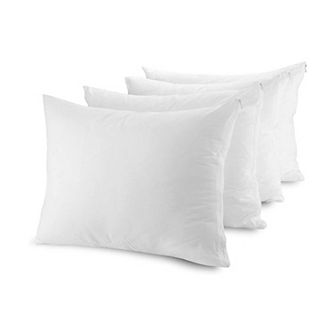 The Grand Poly-cotton Zippered Pillow Protector 4 Pack