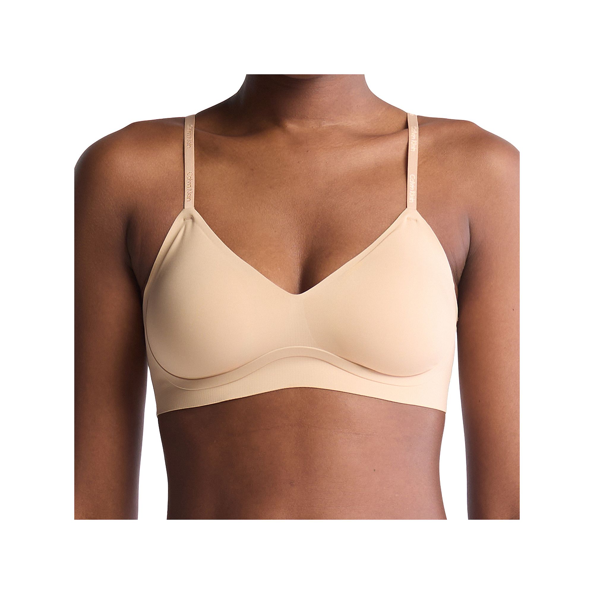 Calvin Klein Invisibles Comfort Lightly Lined Gel Wire Bralette QF7142, Wom