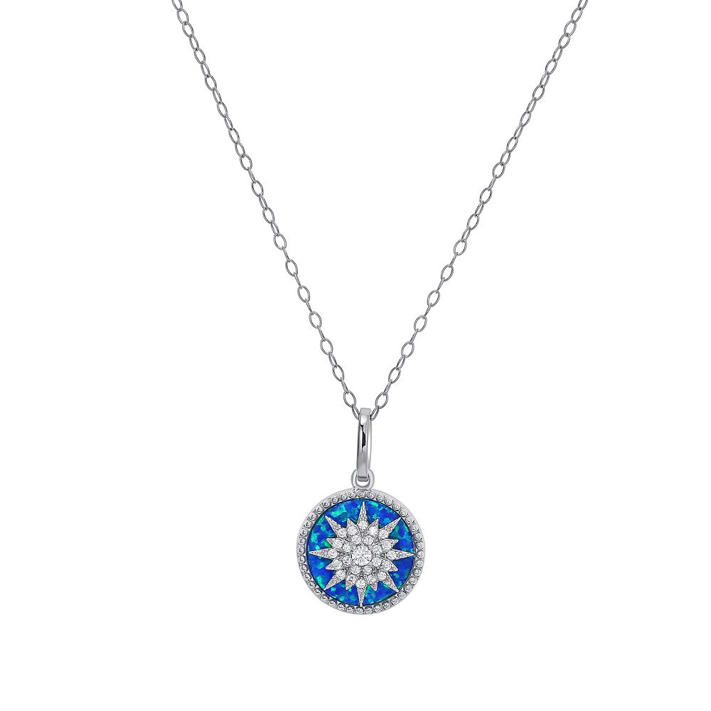 Collana Starburst In Argento Sterling Fatta A Mano: Ciondolo Con - Foto 5