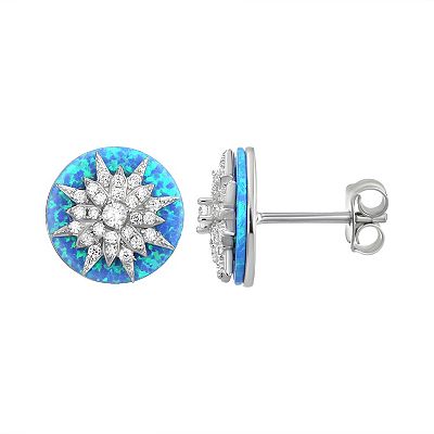 Kohls blue earrings hotsell