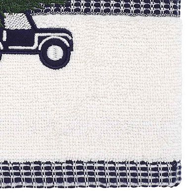 IZOD Embroidered 2-Piece Hand Towel Set