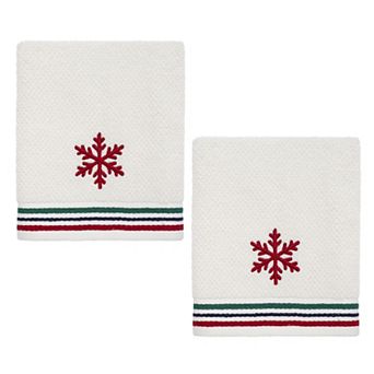 IZOD Embroidered 2 pc Hand Towel Set