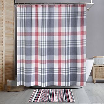 IZOD Print Shower Curtain