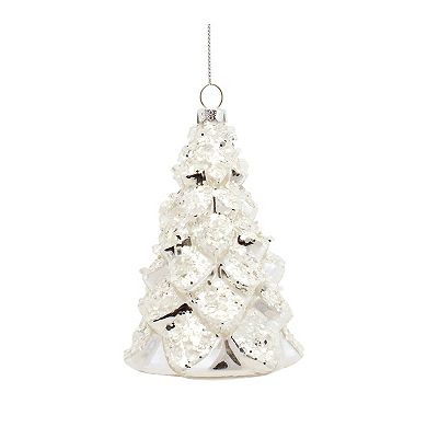 Melrose 6-pc. White Pine Tree Christmas Ornament Set