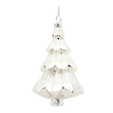 Melrose 6-pc. White Pine Tree Christmas Ornament Set