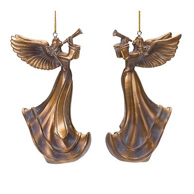 Melrose 6-pc. Trumpet Angel Christmas Ornament Set