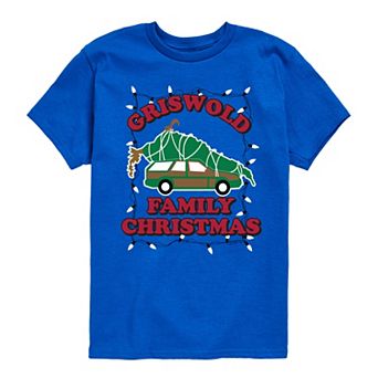 Boys 8-20 Christmas Vacation Griswold Family Graphic Tee