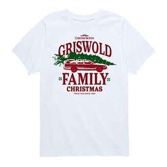 Boys 8-20 Christmas Vacation Griswold Family Graphic Tee
