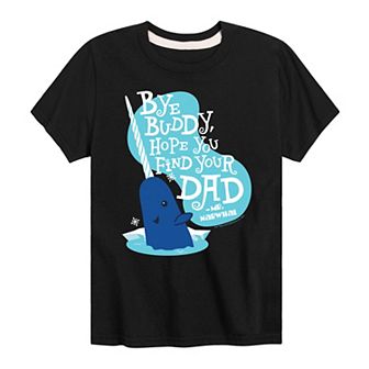 Boys 8-20 Elf Bye Buddy Mr. Narwhal Graphic Tee
