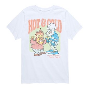 Boys 8-20 Year Without Santa Claus Hot & Cold Graphic Tee