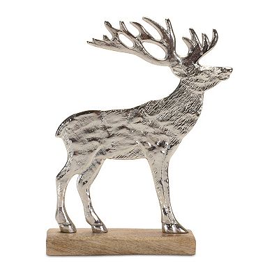 Melrose 2-pc. Metal Deer Side Silhouette Table Decor Set