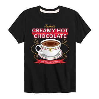 Boys 8-20 The Polar Express Hot Chocolate Graphic Tee