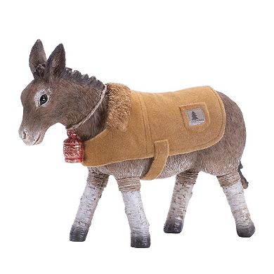 Melrose 4-Piece Winter Farm Animals Figurine Set Table Decor