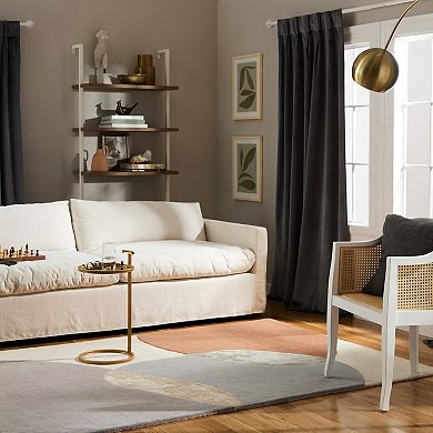 Town & Country Luxe Olso Abstract Colorblock Handcrafted Wool Area Rug