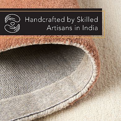 Town & Country Luxe Olso Abstract Colorblock Handcrafted Wool Area Rug