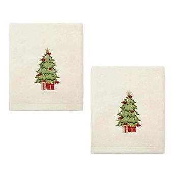 Avanti 2 pc Holiday Hand Towel Set