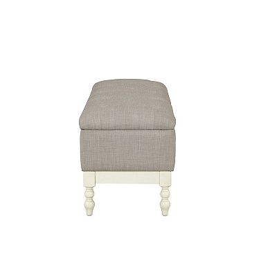 Madison Park Signature Beckett Tufted Storage Bench