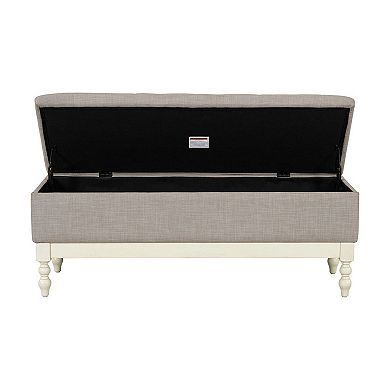 Madison Park Signature Beckett Tufted Storage Bench